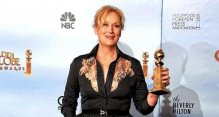 Meryl Streep wins the Golden