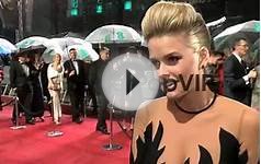 Alice Eve at EE British Academy Film Awards 2013 Red Carp