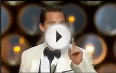 Matthew McConaughey WINS Oscars 2014 For Best Actor