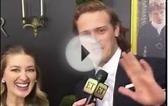 Sam Heughan Outlander - Entertainment Tonight - Red Carpet